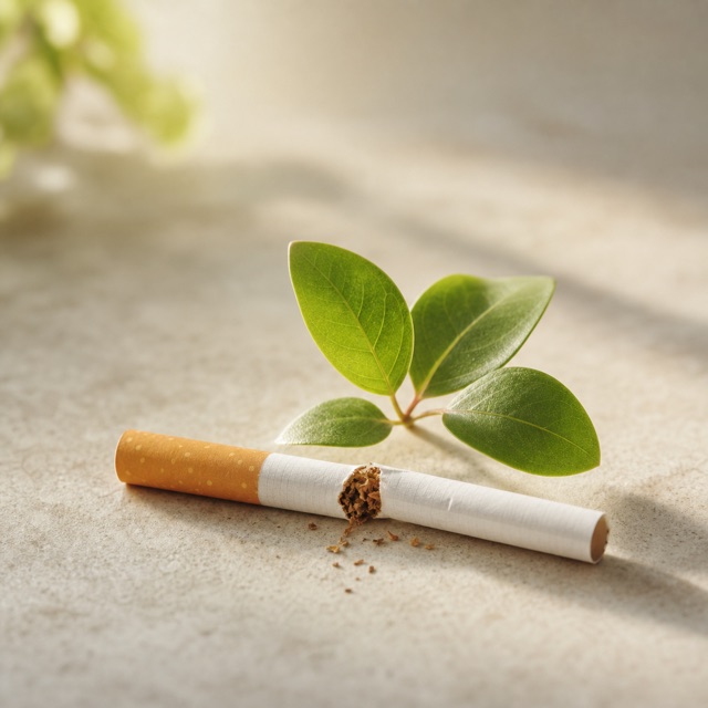Cigarette cassée représentant l'arrêt du tabac par l'hypnose