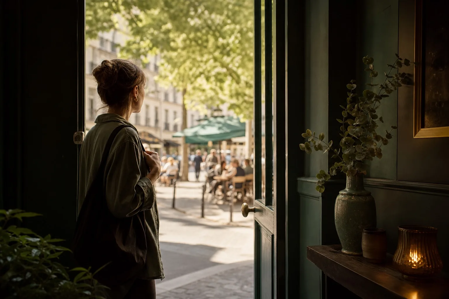 Chemin qui se rétrécit, illustrant les évitements qui limitent progressivement la vie